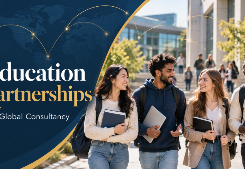 Global education partnerships on campus